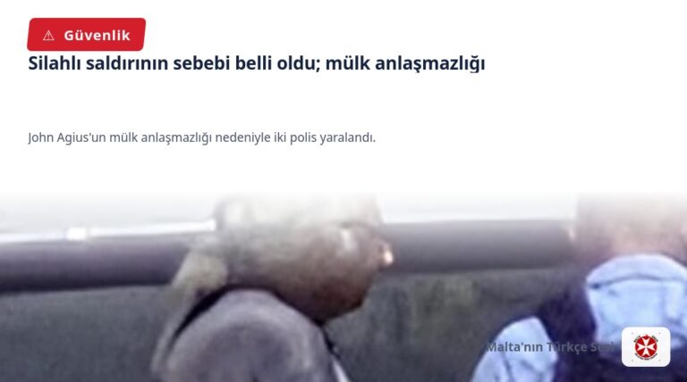 Silahlı saldırının sebebi belli oldu; mülk anlaşmazlığı