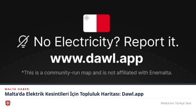 Malta’da Elektrik Kesintileri İçin Topluluk Haritası: Dawl.app