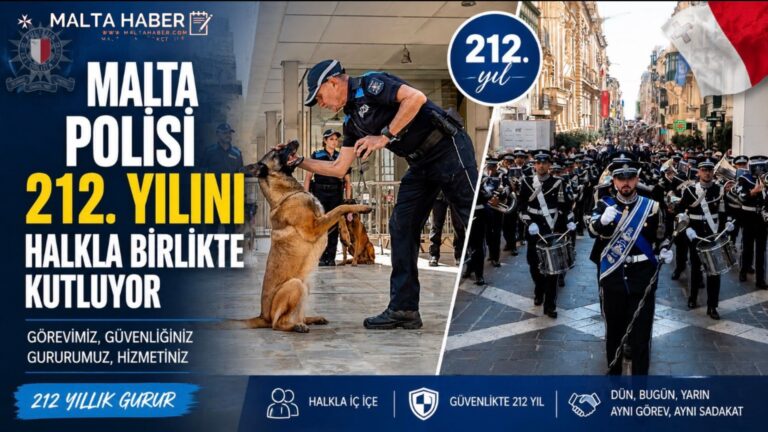 Malta Polisi 212. yılını halkla birlikte kutluyor