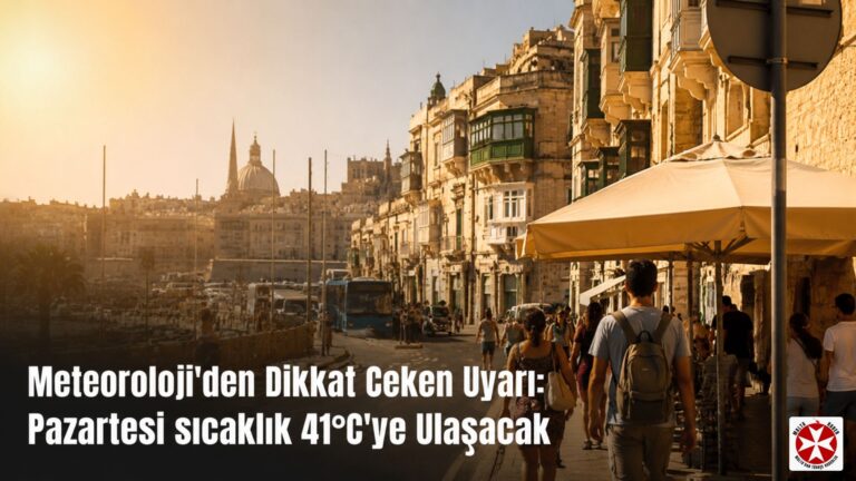 Meteoroloji’den Dikkat Ceken Uyarı:  Pazartesi sıcaklık 41°C’ye Ulaşacak