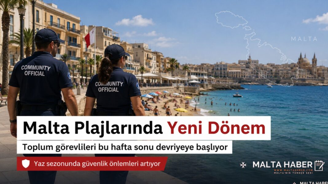 Malta Plajlarında Yeni Dönem: Toplum Görevlileri Bu Hafta Sonu Devriyeye Başlıyor