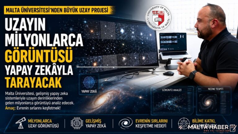 Malta Üniversitesi Uzayın Milyonlarca Görüntüsünü Yapay Zekâyla Tarayacak