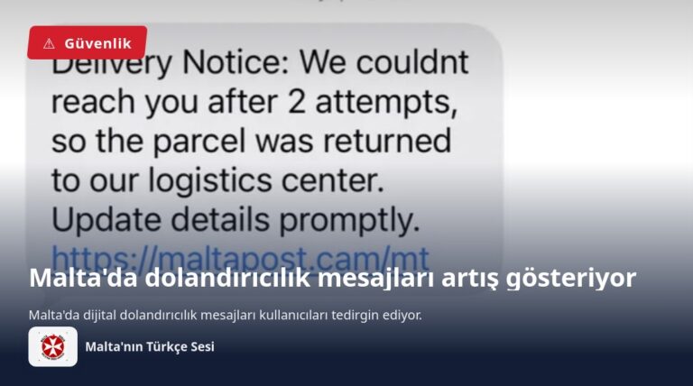 Malta’da kullanıcılar scam mesajlarından şikayetçi