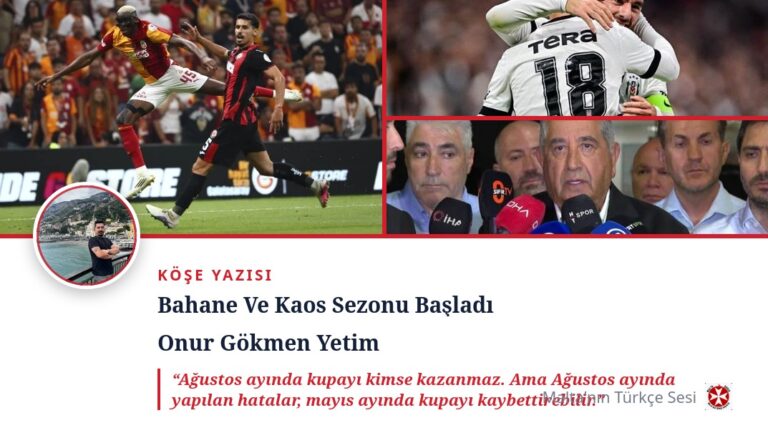 Bahane Ve Kaos Sezonu Başladı