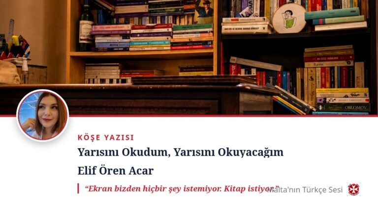 Yarısını Okudum, Yarısını Okuyacağım