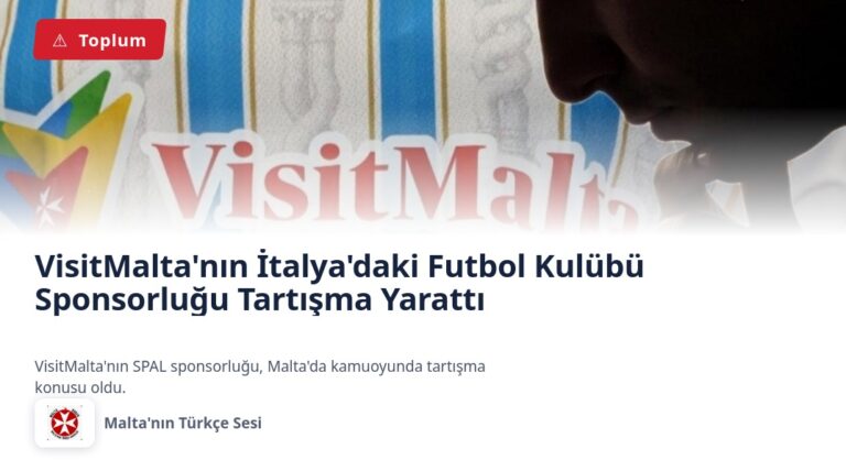 VisitMalta’nın İtalya’daki Futbol Kulübü Sponsorluğu Tartışma Yarattı