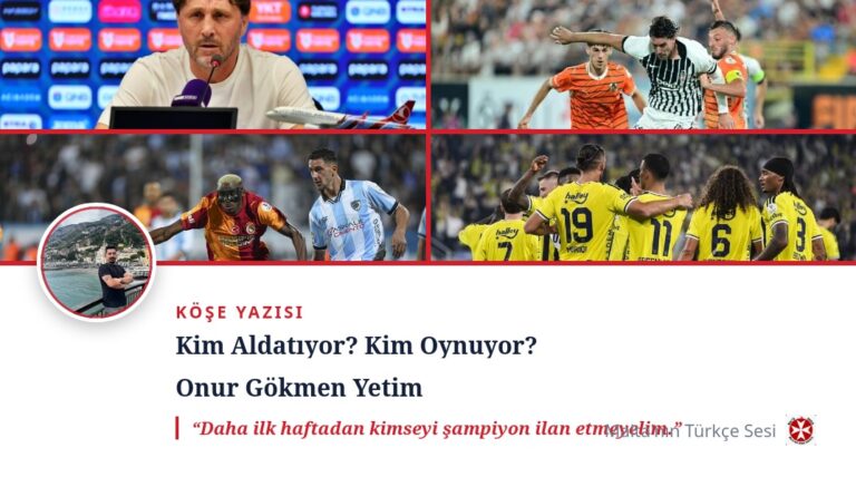 Kim Aldatıyor? Kim Oynuyor?