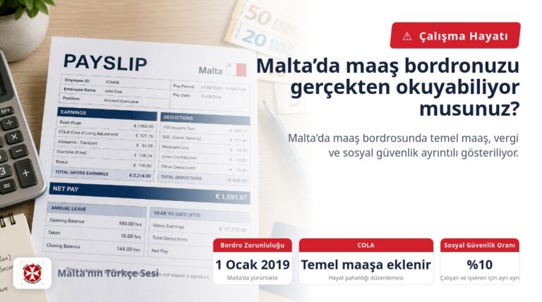 Malta’da maaş bordronuzu gerçekten okuyabiliyor musunuz?