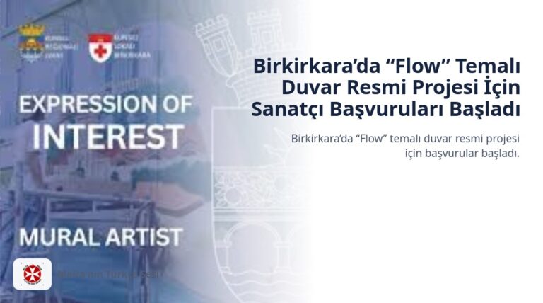 Birkirkara’da “Flow” Temalı Duvar Resmi Projesi İçin Sanatçı Başvuruları Başladı