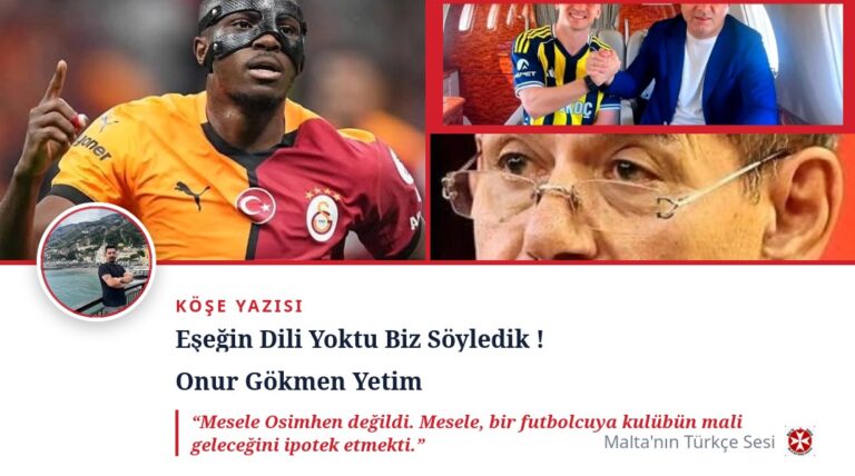 Eşeğin Dili Yoktu Biz Söyledik !