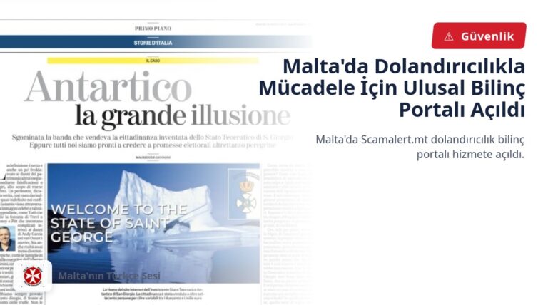 Scamalert.mt: Malta’nın İlk Ulusal Dolandırıcılık Bilinç Portalı Hizmete Girdi