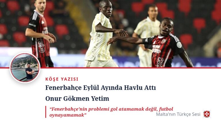Fenerbahçe Eylül Ayında Havlu Attı