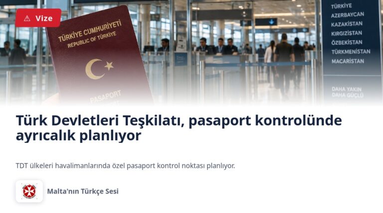 Türk Devletleri Teşkilatı, pasaport kontrolünde ayrıcalık planlıyor