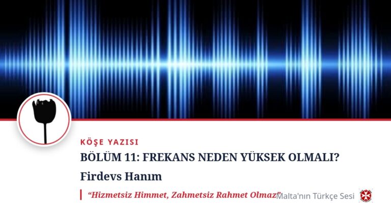 BÖLÜM 11: FREKANS NEDEN YÜKSEK OLMALI?