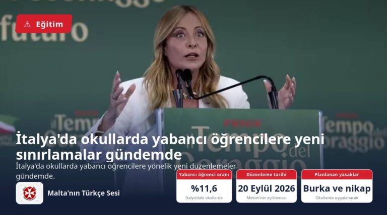 İtalya’da okullarda yabancı öğrencilere yeni sınırlamalar gündemde