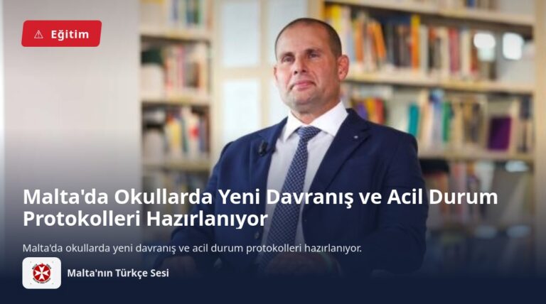 Malta’da Okullarda Yeni Davranış ve Acil Durum Protokolleri Hazırlanıyor