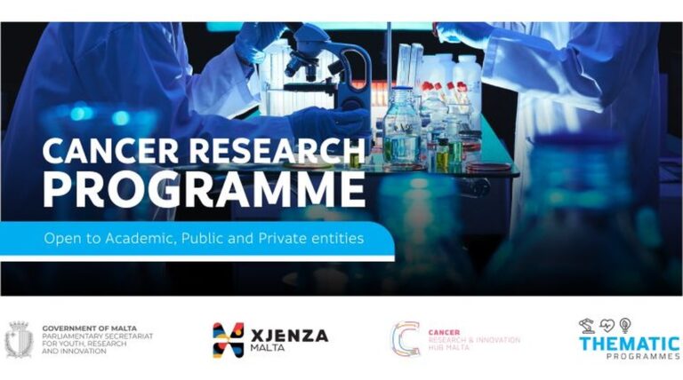 Malta’da kanser araştırmalarına proje başına 300 bin euro destek