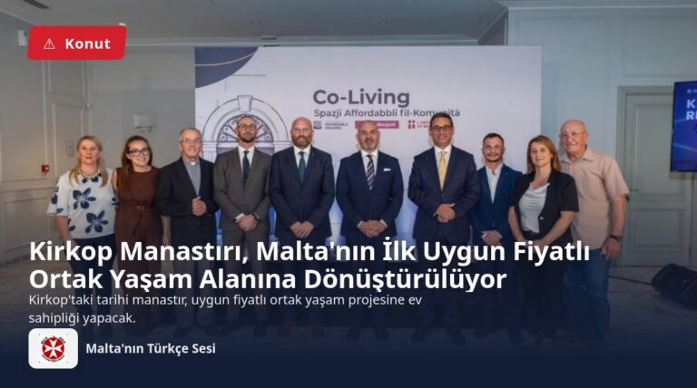 Kirkop Manastırı, Malta’nın İlk Uygun Fiyatlı Ortak Yaşam Alanına Dönüştürülüyor