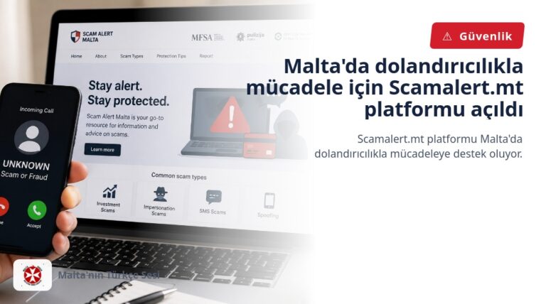Malta’da dolandırıcılıkla mücadele için Scamalert.mt platformu açıldı