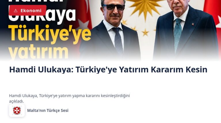 Hamdi Ulukaya: Türkiye’ye Yatırım Kararım Kesin