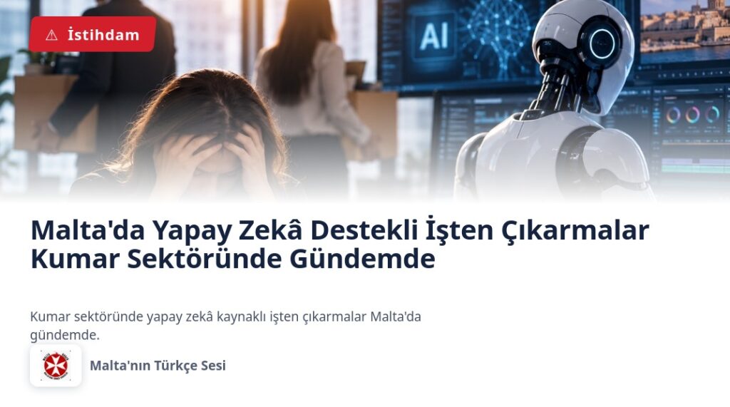 Malta’da Yapay Zekâ Destekli İşten Çıkarmalar iGaming Sektöründe Gündemde