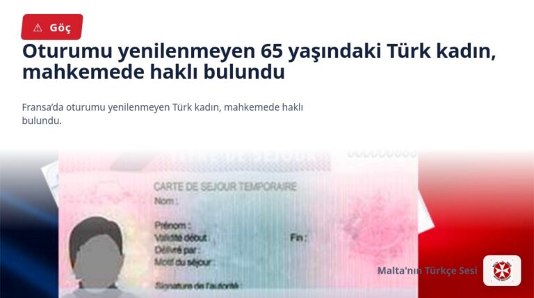 Oturumu yenilenmeyen 65 yaşındaki Türk kadın, mahkemede haklı bulundu