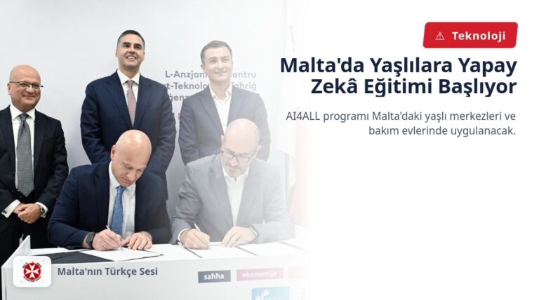 Malta’da Yaşlılara Yapay Zekâ Eğitimi Başlıyor