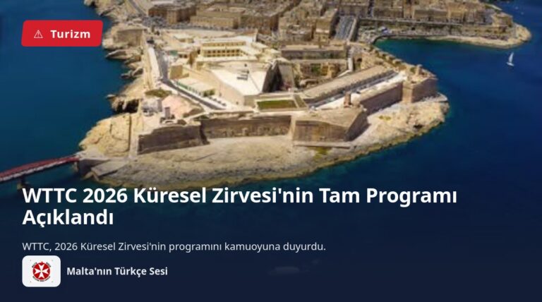 WTTC 2026 Küresel Zirvesi’nin Tam Programı Açıklandı