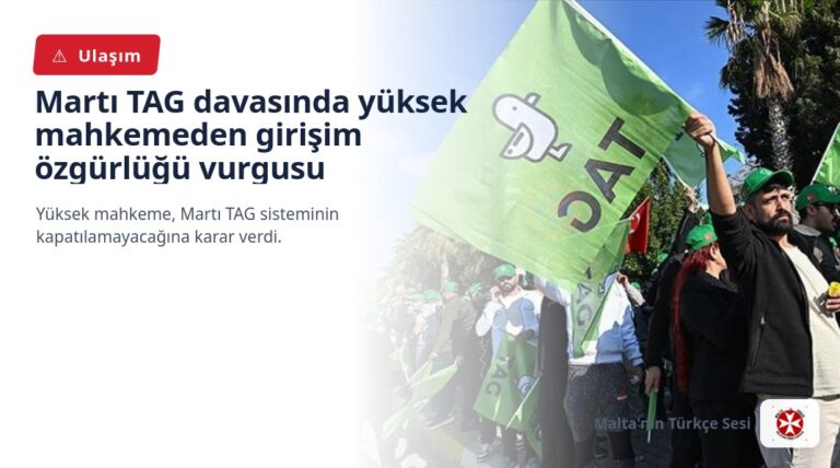 Martı TAG davasında yüksek mahkemeden girişim özgürlüğü vurgusu