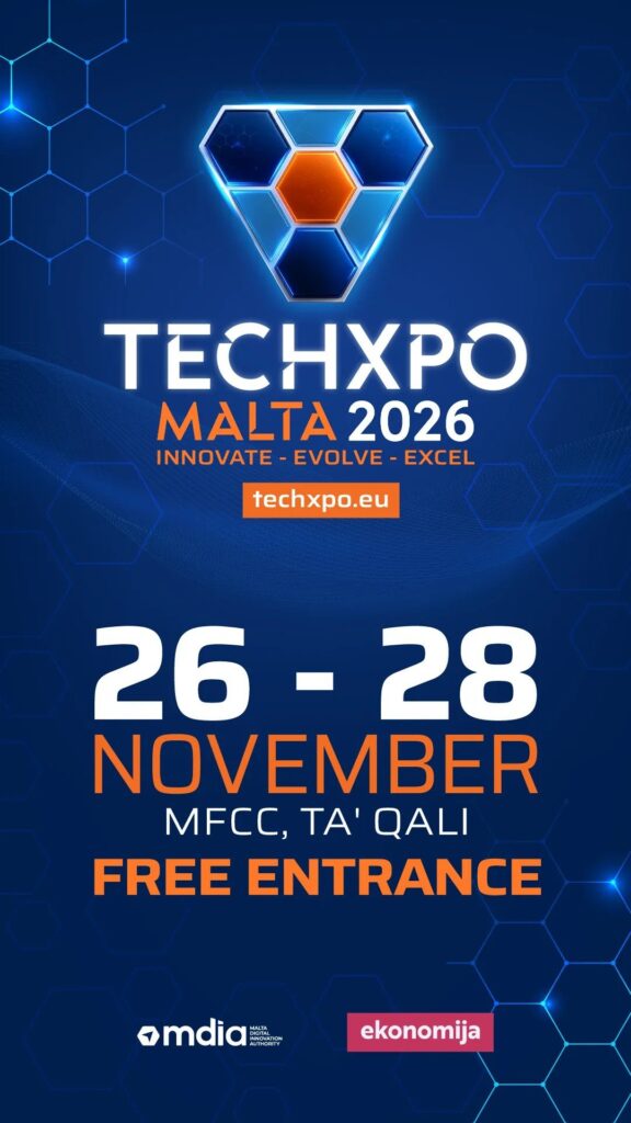 TECHXPO Malta 2026, 26–28 Kasım’da Ta’ Qali’deki Malta Fairs & Conventions Centre’da (MFCC) düzenlenecek